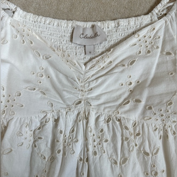Cleobella Eyelet Dress in Ivory - Revolve - Picture 8 of 8